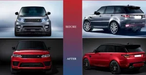 Rr Sport Uyumlu 2014-2017 İçin Facelift 2018+ Body Kit Parça - Görsel 2