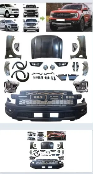 T9 Raptor Uyumlu Body Kit Sınırlı Stok ParçaDRS Tuning kalitesiyle tanışın! Özel olarak Ford  model araçlar için üretilen bu ürün, otomobilinizin hatlarına spor