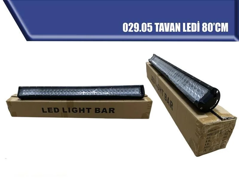 Tavan Ledi Uyumlu Off Road Sis Lambası Ledli LED Bar 80'Cm Parça