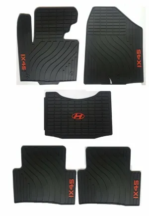 Hyundai İx45 Uyumlu Lüks Kauçuk Lateks Oto Paspas 2011+ ParçaDRS Tuning kalitesiyle tanışın! Özel olarak Hyundai  model araçlar için üretilen bu ürün, otomobili