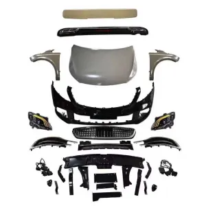 Mercedes-Benz Vito 2011-2014 Full Maybach Body Kit Far Kaput Çamurluk Ön Tampon Panjur Difüzör Egzoz Spoiler