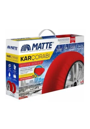 Matte Kar Çorabı - Tüm Araçlara Uyumludur.&nbsp;

	
	&nbsp;
	


	&nbsp;