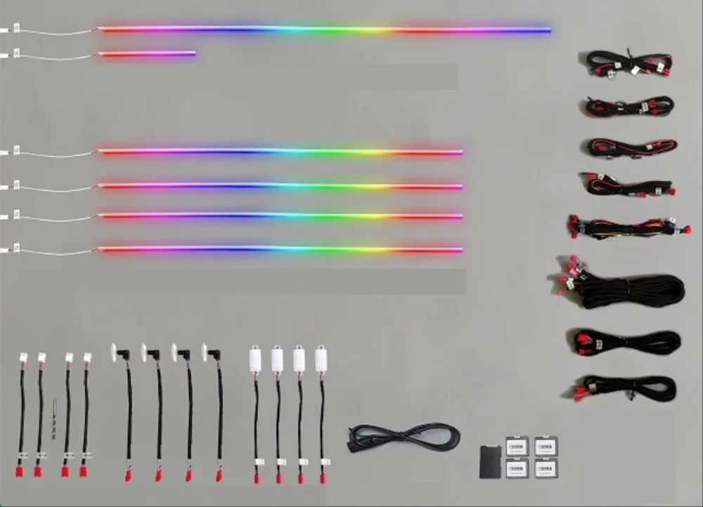 Drs Tuning Universal Ambient Uyumlu Aydınlatma 64 Renk Aplikasyon Kontrollü ( Dinamik Versiyon) Parça