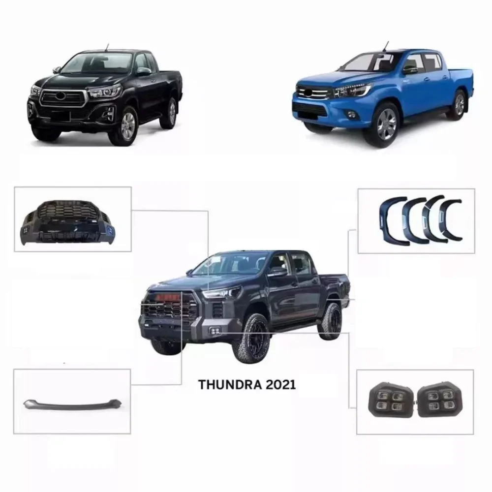 Drs Tuning Hilux 2019+ Uyumlu İçin Tundra Body Kit Parça