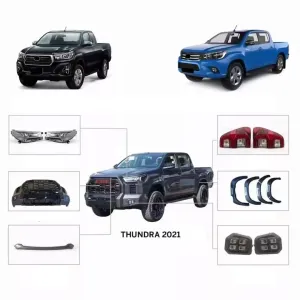 Hilux 2016-2019 Uyumlu İçin Tundra Body Kit (Far-Stop-Sis Dahil) ParçaDRS Tuning kalitesiyle tanışın! Özel olarak Toyota  model araçlar için üretilen bu ürün, o