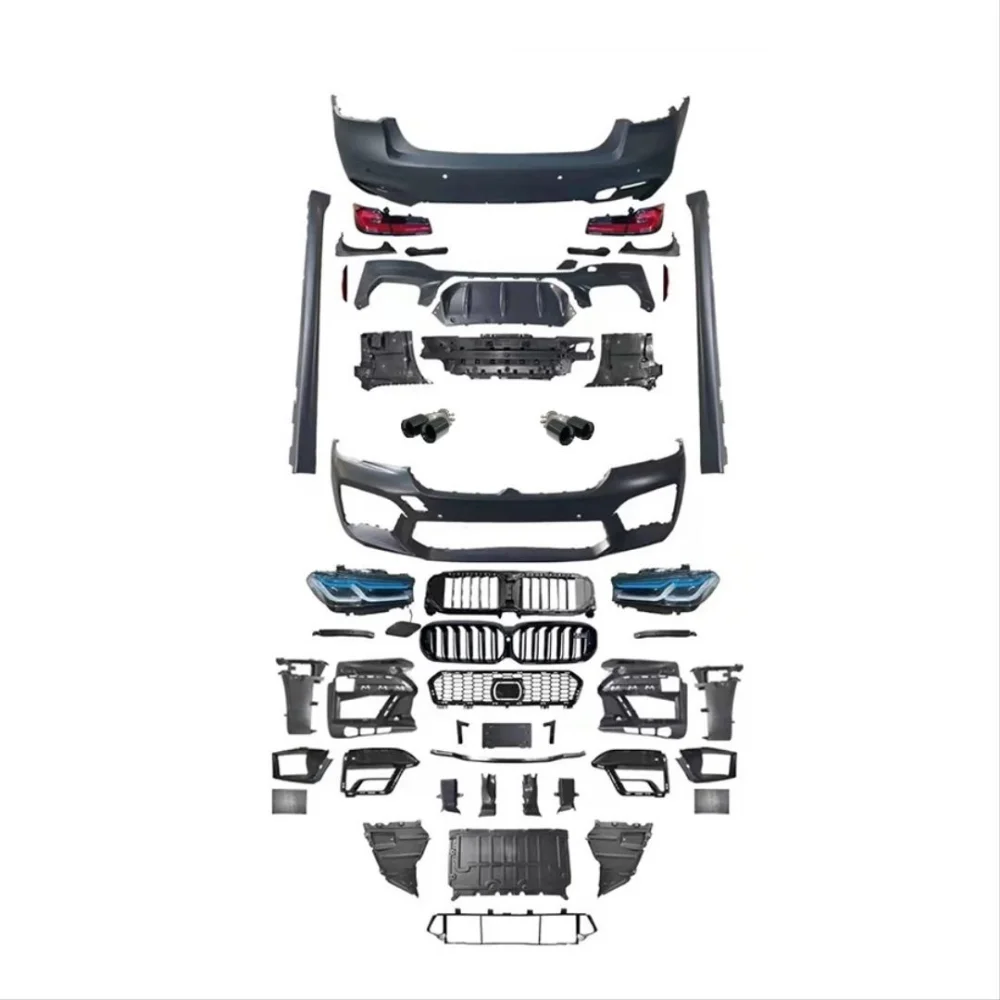 Bmw G30 Uyumlu (2017-2019) İçin 2020+ Lci M5 Facelift Body Kit Parça