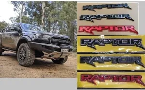 Ford Ranger Uyumlu Raptor Sticker 3D ParçaDRS Tuning kalitesiyle tanışın! Özel olarak Ford  model araçlar için üretilen bu ürün, otomobilinizin hatlarına sporti