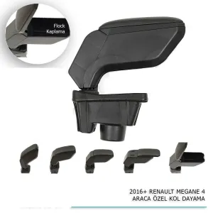 Renault Megane Uyumlu 4 Araca Özel Kol Dayama Siyah 2016+ ParçaDRS Tuning kalitesiyle tanışın! Özel olarak Renault  model araçlar için üretilen bu ürün, otomobi