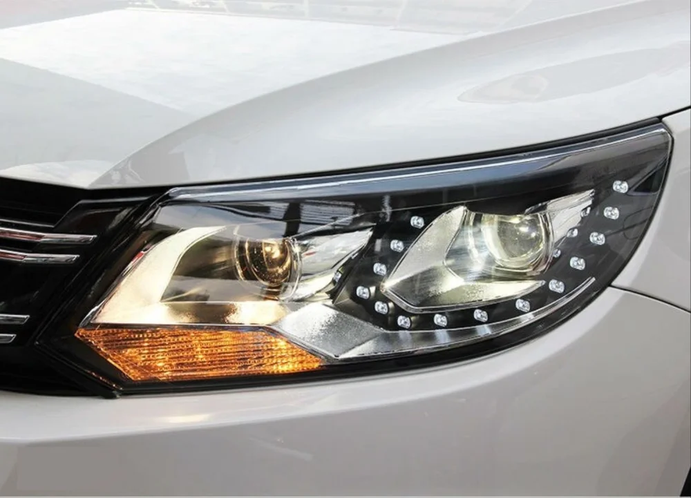 Tiguan 2013-2016 Uyumlu LED Far Parça
