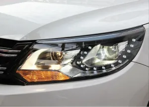 Tiguan 2013-2016 Uyumlu LED Far ParçaDRS Tuning kalitesiyle tanışın! Özel olarak Volkswagen  model araçlar için üretilen bu ürün, otomobilinizin hatlarına sport