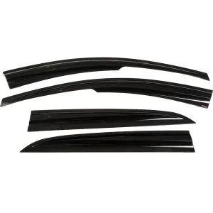 Sunplex Honda Uyumlu Civic 42705 4 Lü Set Cam Rüzgarlığı Ön Ve Arka Parça