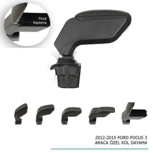 Ford Focus Uyumlu 3 Araca Özel Kol Dayama Siyah 2012-2015 ParçaDRS Tuning kalitesiyle tanışın! Özel olarak Ford  model araçlar için üretilen bu ürün, otomobilin
