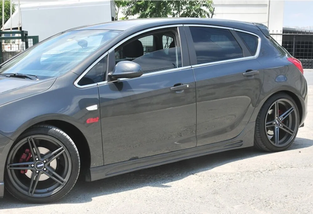 Opel Astra Uyumlu J Sedan Etekli Yan Marşpiyel 2010-2016 Boyalı Parça
