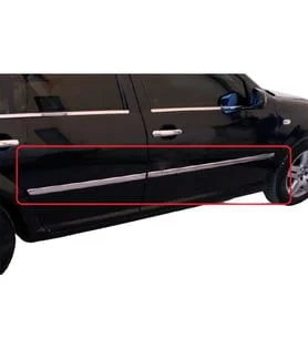Drs Tuning Caddy Uyumlu Yan Kapı Çıtası 2007-2014 Paslanmaz Çelik Parça