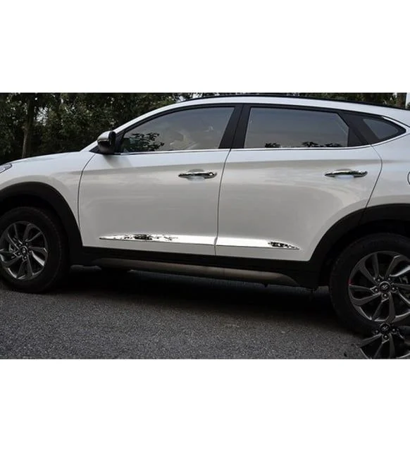 Hyundai Tucson Uyumlu Yan Kapı Çıtası Paslanmaz Çelik Parça