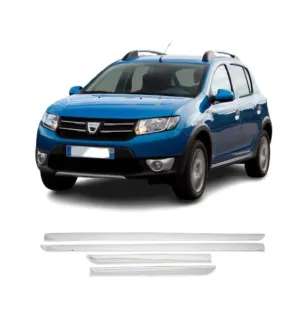 Dacia Stepway Uyumlu Yan Kapı Çıtası 2012-2020 Paslanmaz Çelik ParçaDRS Tuning kalitesiyle tanışın! Özel olarak Dacia  model araçlar için üretilen bu ürün, otom