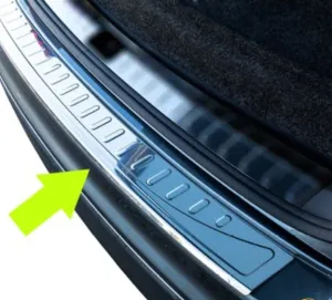 Volkswagen Tiguan Uyumlu Tampon Eşiği -2017 Paslanmaz Çelik Parça thumb 2