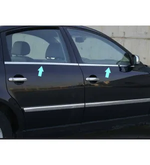 Volkswagen Passat Uyumlu B3 Cam Çıtası 1998-2005 4 Parça Paslanmaz Çelik ParçaDRS Tuning kalitesiyle tanışın! Özel olarak Volkswagen  model araçlar için üretile