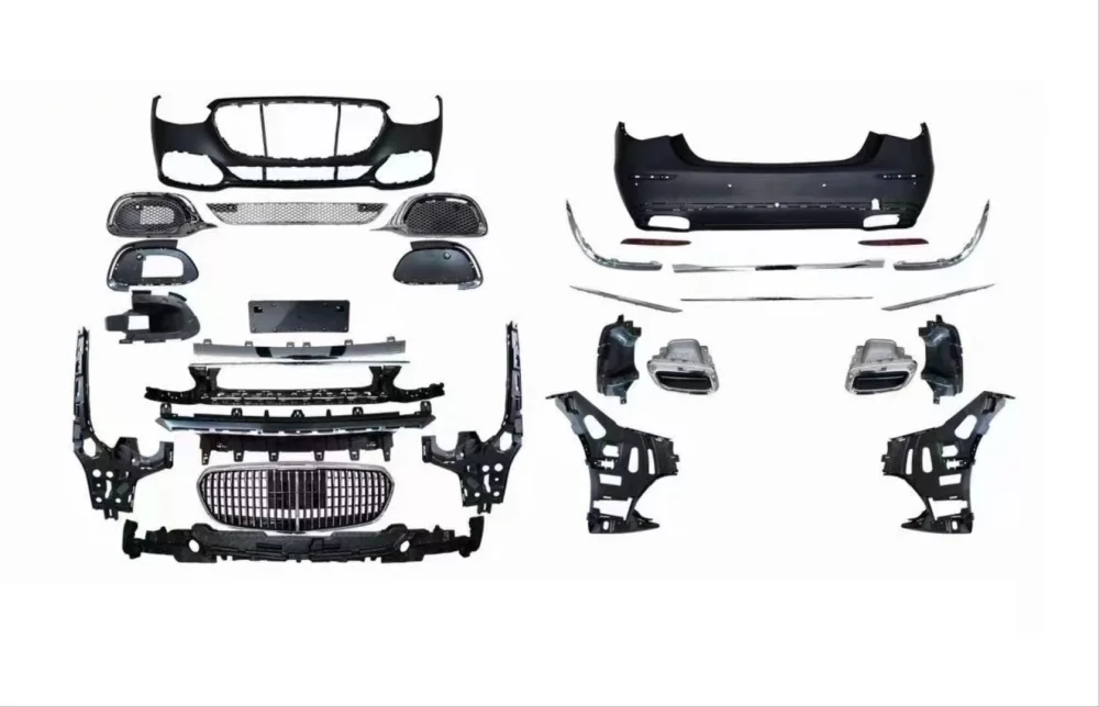 Drs Tuning W223 S Serisi 2021+ Maybach Body Kit (Krom Sis Kapaklı)