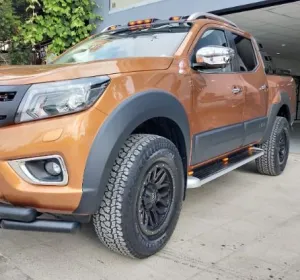Nissan Navara Uyumlu Çamurluk Kaplama 4Mm Dodik Seti 2012/2019 Parça thumb 5