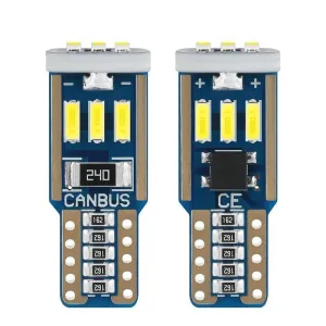Dekoratif Led Ampul T10-24Smd 12V Çift - Turuncu 861