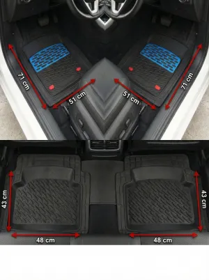 Alfa Uyumlu Romeo Mito Havuzlu Universal Paspas Krom Karbon Parça - Görsel 2