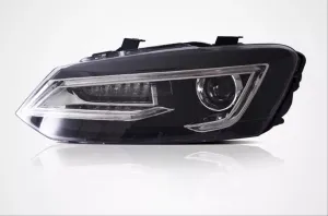 Polo 2010-2017 Uyumlu İçin Audi Dizayn LED Far thumb 2