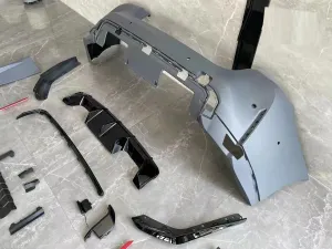 G22/G24 M4 Uyumlu Body Kit (Ön Arka Tampon Marşpiyel Panjur) - Görsel 3
