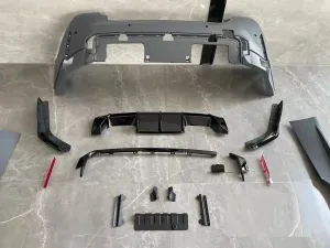 G22/G24 M4 Uyumlu Body Kit (Ön Arka Tampon Marşpiyel Panjur) - Görsel 4