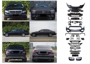 W213 2016-2019 Uyumlu W213 E Serisi İçin 2020+ Amg 63S Facelift (Far-Stop-Bagaj Dahil) - Görsel 2