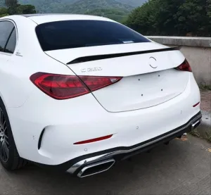 W206 C Uyumlu Serisi 2021+ C63S Spoiler(Piano Black) thumb 1