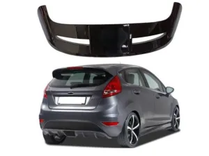Drs Tuning Fiesta 2008-2014 Uyumlu İçin Işıklı Spoiler - Piano Black