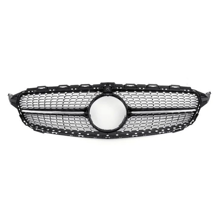 Mercedes W205 Uyumlu Diamond Panjur - Gri 2019+ C Serisi