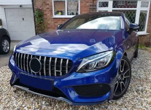 Mercedes W205 Uyumlu Panjur Gt Krom 2019+DRS Tuning kalitesiyle tanışın! Özel olarak Mercedes W205 model araçlar için üretilen bu ürün, otomobilinizin hatlarına