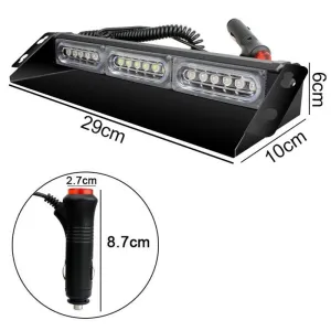 Çakar Lamba 13 Fonksiyonlu 18 Led 12V Kırmızı-Kırmızı / Lapa532-1 thumb 2