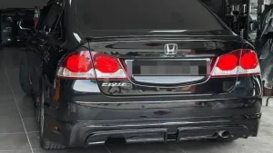 Bozdağ uyumlu Honda Civic Fd6 (2006-2011) Mugen Rr Sağ Sol Çift Çıkış Arka Tampon Eki - Difüzör modelleri Oto Aksesuar Shop'de. Kaliteli malzeme, hızlı kargo