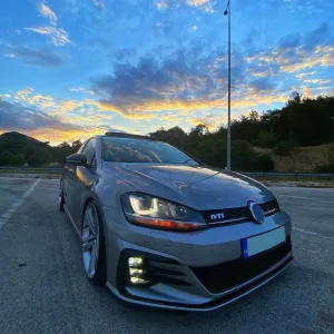 Golf 7 Uyumlu İçin Golf 7,5 Gti Ön Tampon & Panjur Seti thumb 2