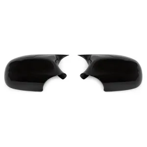 W204 2007-2014 Uyumlu Batman Yarasa Ayna Kapağı Piano Black thumb 2