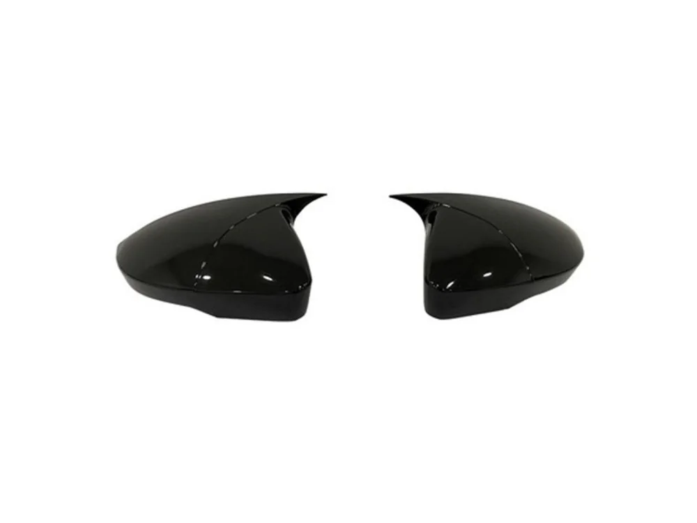 Octavia Mk2 Uyumlu 2009-2013 İçin Uyumlu Yarasa Ayna Kapağı Piano Black