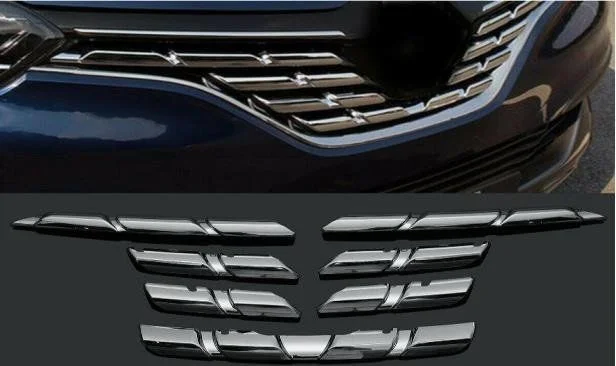 Renault Kadjar Uyumlu Ön Panjur Kromu - Kadjar Panjur Krom 2015 -2019