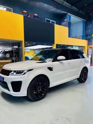 Rr Sport Uyumlu 2014-2017 İçin 2018+ Svr Facelift Body Kit (4 Lens Far Ve LED Stop - Görsel 3