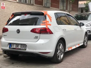 Golf Uyumlu 7 R400 Difüzör