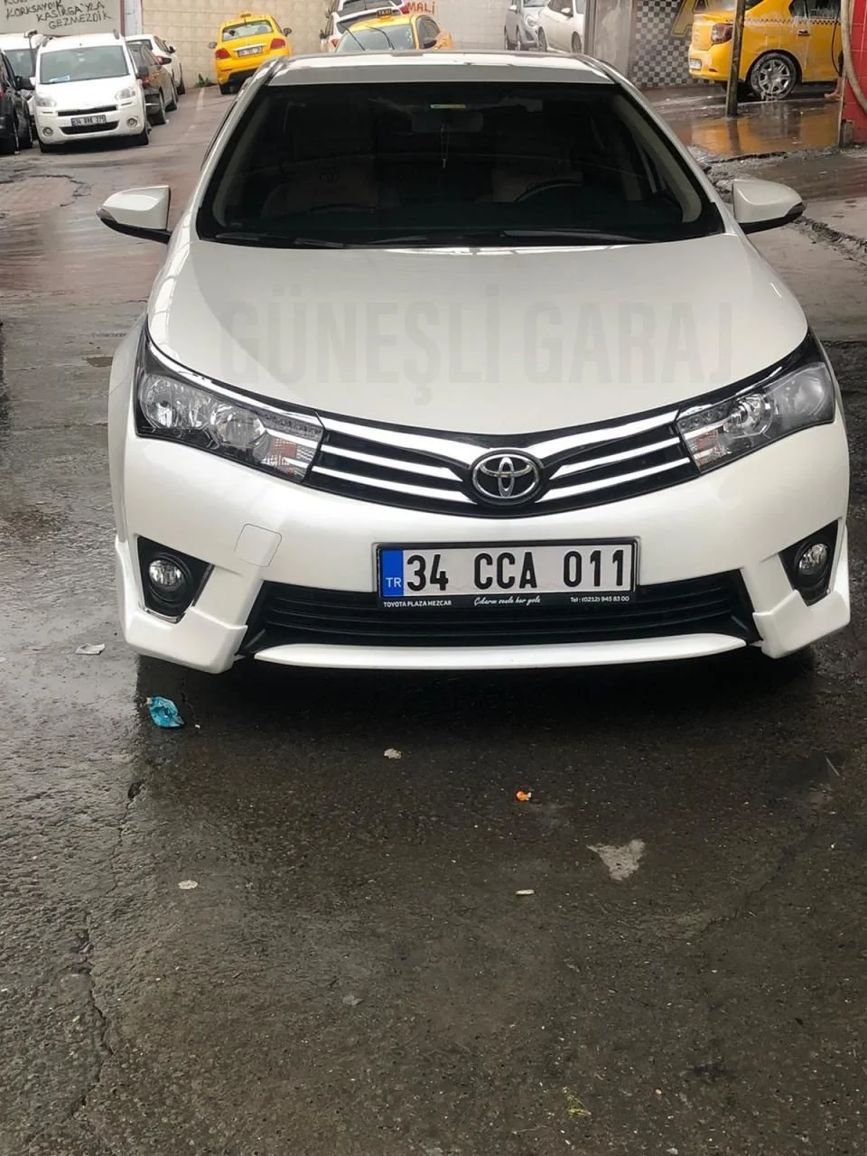 Toyota Corolla Uyumlu Ön Flap