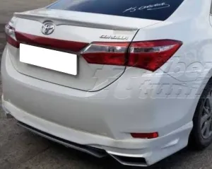 Body Kit Arka Ek uyumlu Toyota Corolla Custom Arka Ek modelleri Oto Aksesuar Shop'de. Kaliteli malzeme, hızlı kargo ve güvenli alışverişle hemen inceleyin.