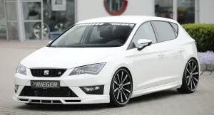 Seat Leon 2012-2020 (5F) uyumlu Rieger Ön Ek 2013 modelleri Oto Aksesuar Shop'de. Kaliteli malzeme, hızlı kargo ve güvenli alışverişle hemen inceleyin.