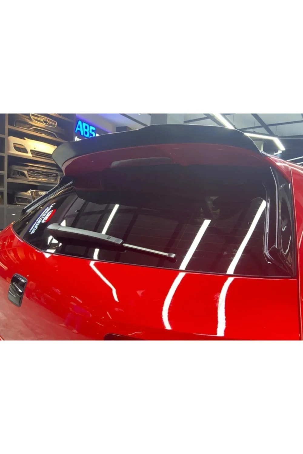 Seat Leon Uyumlu Mk3 Spoiler Eki (Cap) (Plastik)