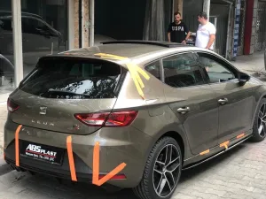 Seat Leon 2012-2020 (5F) uyumlu Mk3 Spoiler (Fiber) modelleri Oto Aksesuar Shop'de. Kaliteli malzeme, hızlı kargo ve güvenli alışverişle hemen inceleyin.