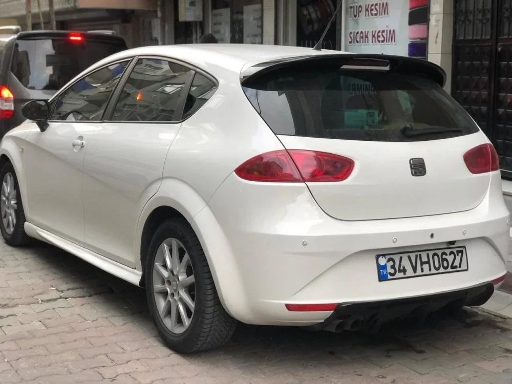 Seat Leon Uyumlu Mk2 Makyajlı Spoiler (Fiber)