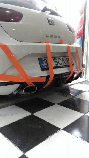 Seat Leon 2005-2012 (1P) uyumlu Mk2 Difüzör Makyajlı (Plastik) modelleri Oto Aksesuar Shop'de. Kaliteli malzeme, hızlı kargo ve güvenli alışverişle hemen