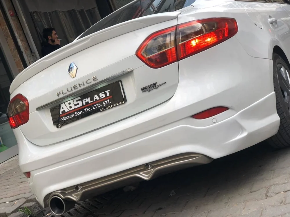 Renault Fluence Uyumlu Spoiler (Fiber)